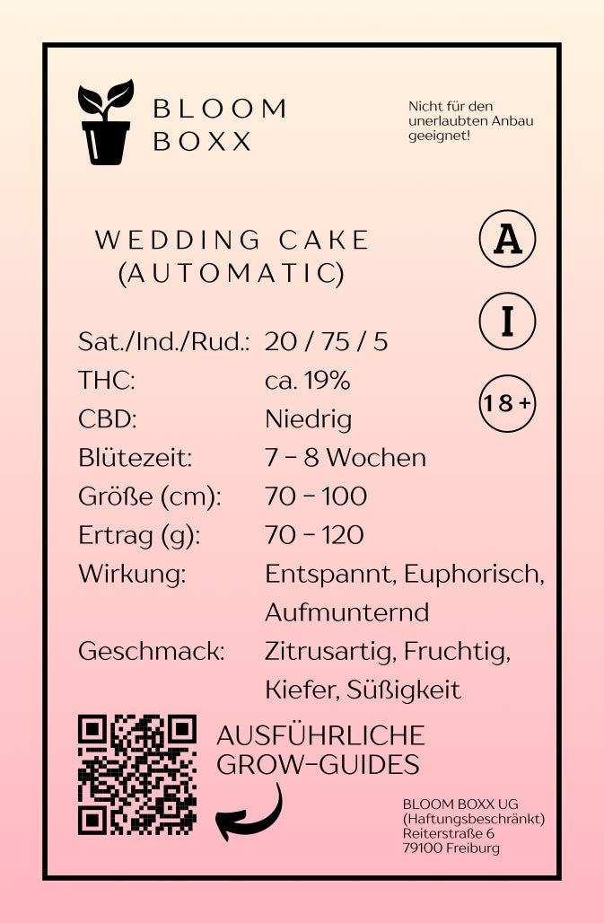 Bloom Boxx - Wedding Cake (Automatic)